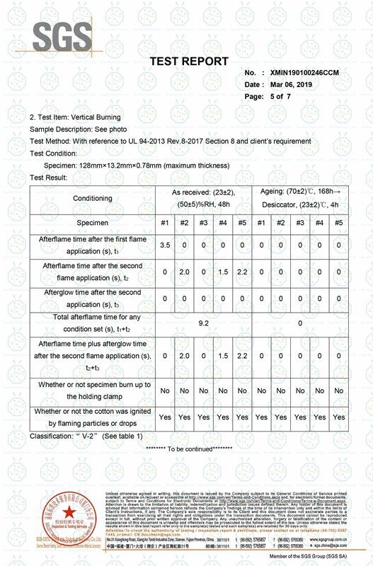 Techo de paja sintética resistente al fuego con clasificación de incendio e informe de prueba de exposición UV según UL 94-2013