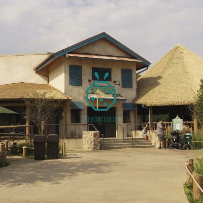 Maintenance-Free Straw Thatch Roof